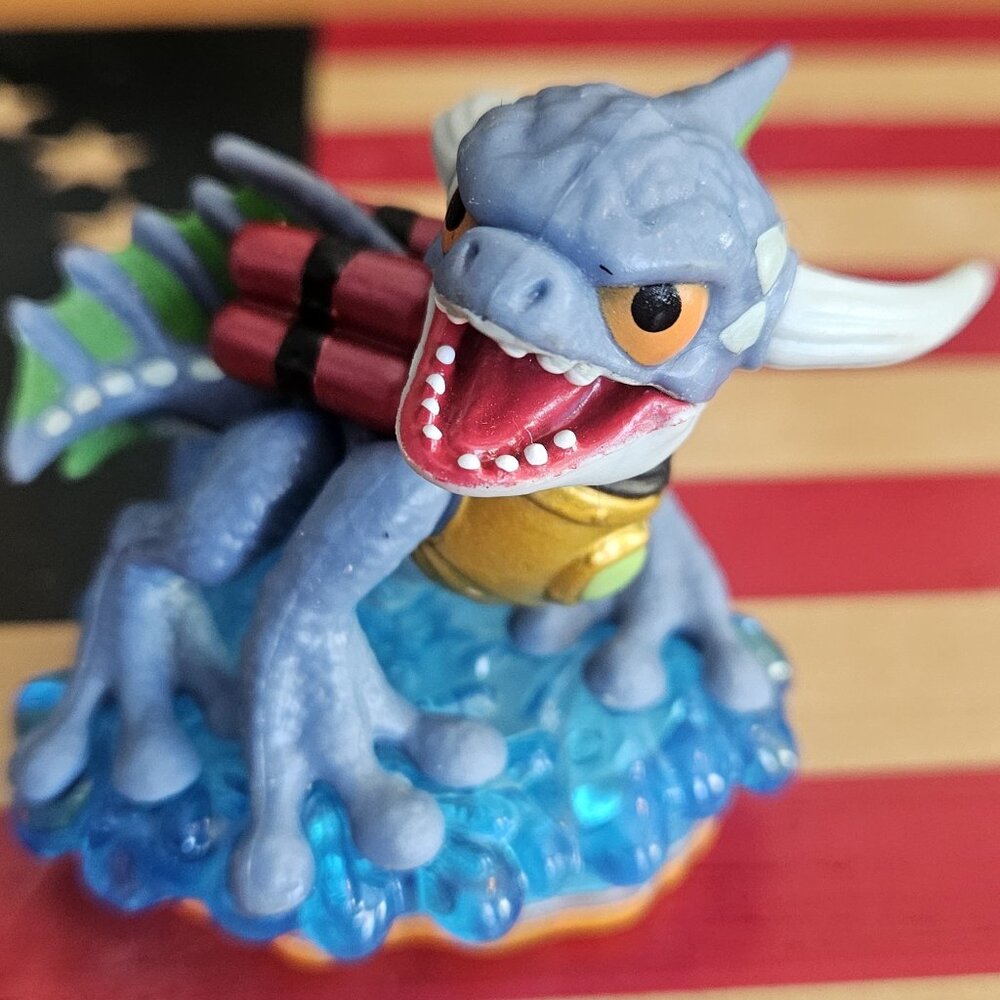 Skylanders GIANTS Zap Figure – Series 2 Water Element – Orange Base (Tested)